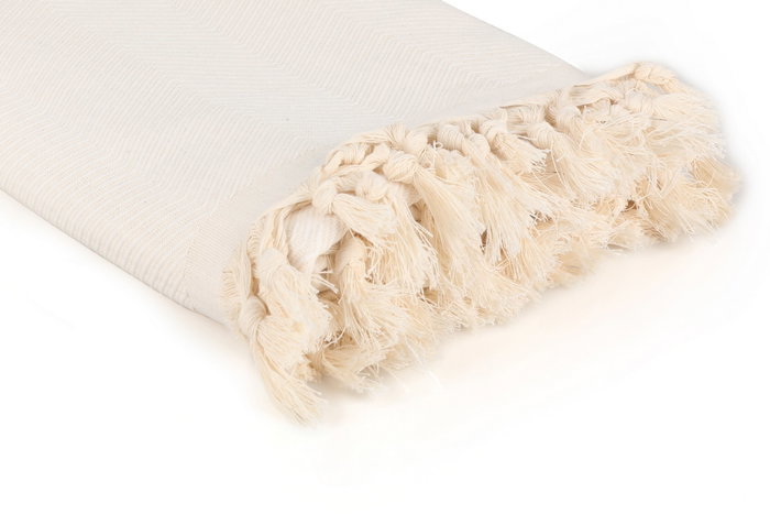L'essentiel linge de maison Funda de sofá Ecru 170 x 230 cm